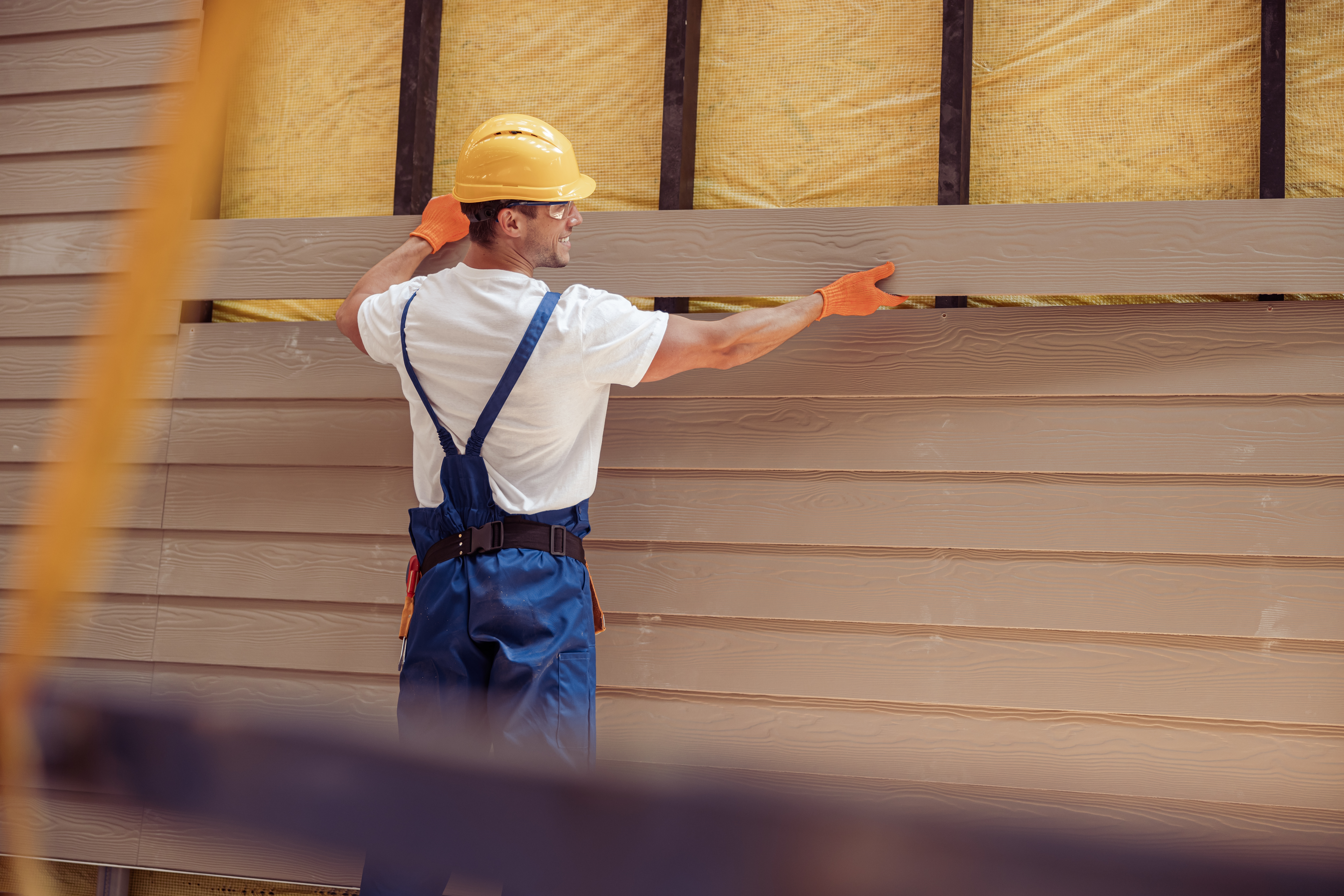 Siding installation